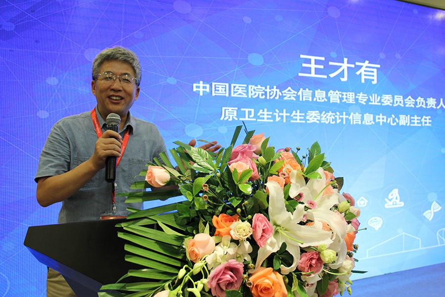 中国医院协会信息管理专业委员会负责人，原卫生计生委统计信息中心副主任王才有